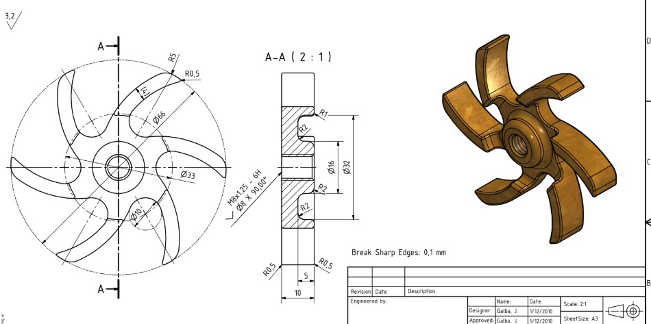 Engineering Drawing Service eng draw